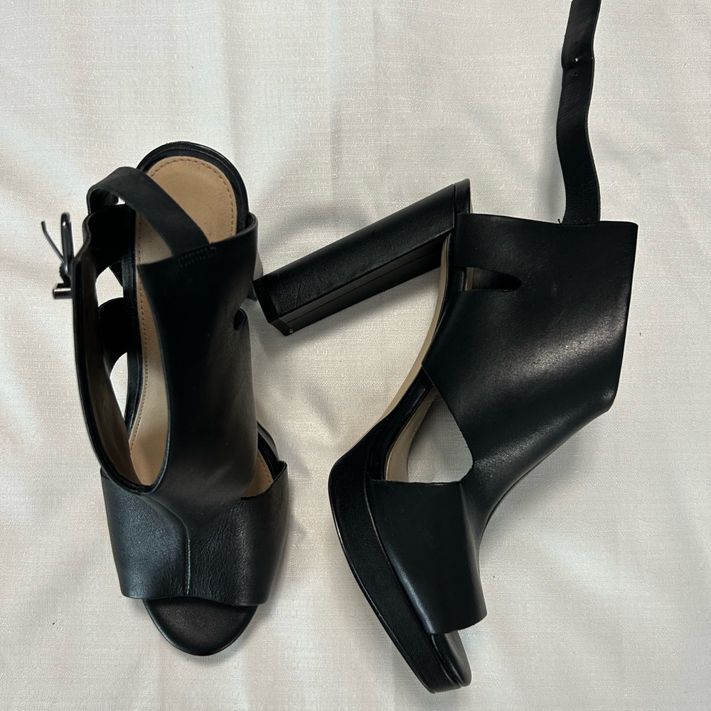 Black heels